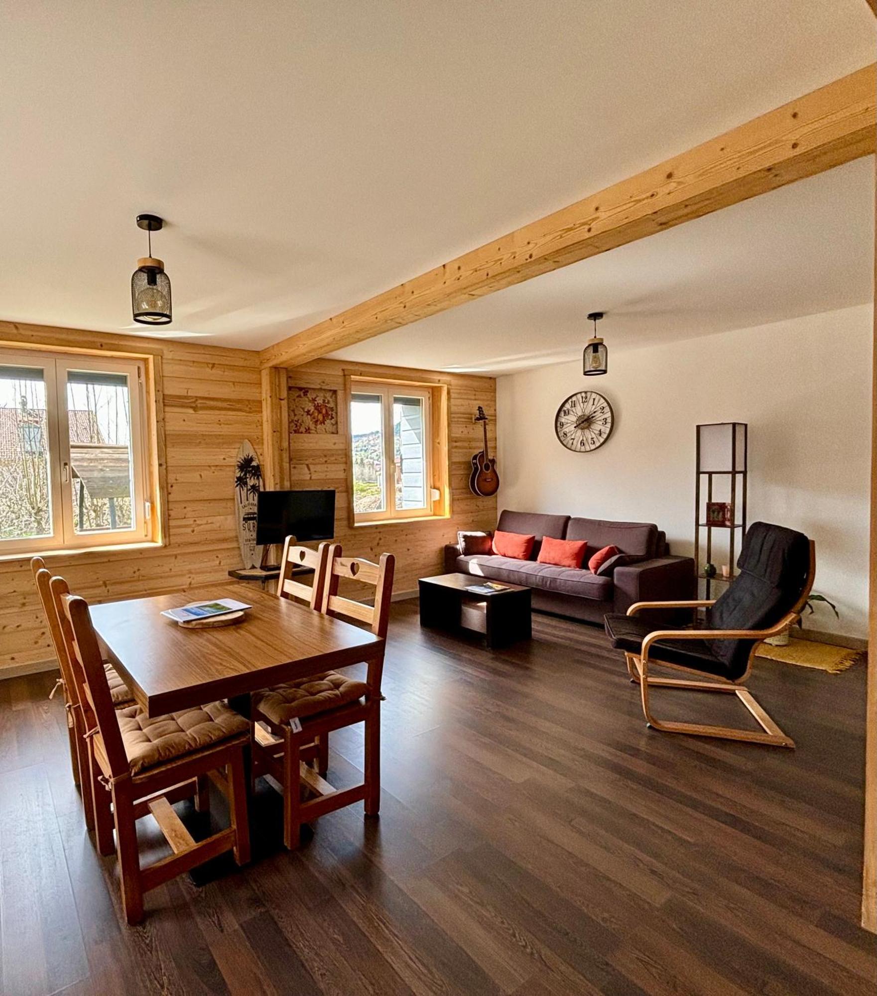 Appartement Cosy Avec Jardin Et Barbecue Жерарме Экстерьер фото